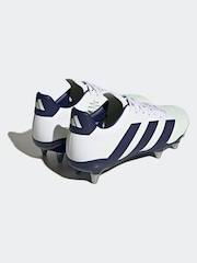 adidas White/Blue Performance Kakari SG Boots - Image 2 of 11