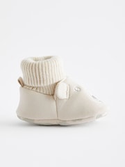 Neutral Bear Sensory Sock Top Baby Shoes (0-2mths) - Image 2 of 5