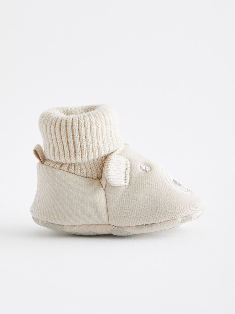 Neutral Bear Sensory Sock Top Baby Shoes (0-2mths) - Image 2 of 5