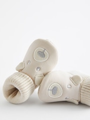 Neutral Bear Sensory Sock Top Baby Shoes (0-2mths) - Image 5 of 5