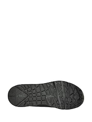 Skechers Black Dark Girls Uno Gen1  Trainers - Image 3 of 5