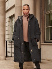 Barbour International® Insulated Puffer Oversized Metisse Coat - Image 1 of 5