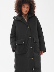 Barbour International® Insulated Puffer Oversized Metisse Coat - Image 5 of 5