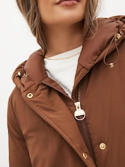 Barbour International® Puffer Oversized Metisse Jacket - Image 8 of 9