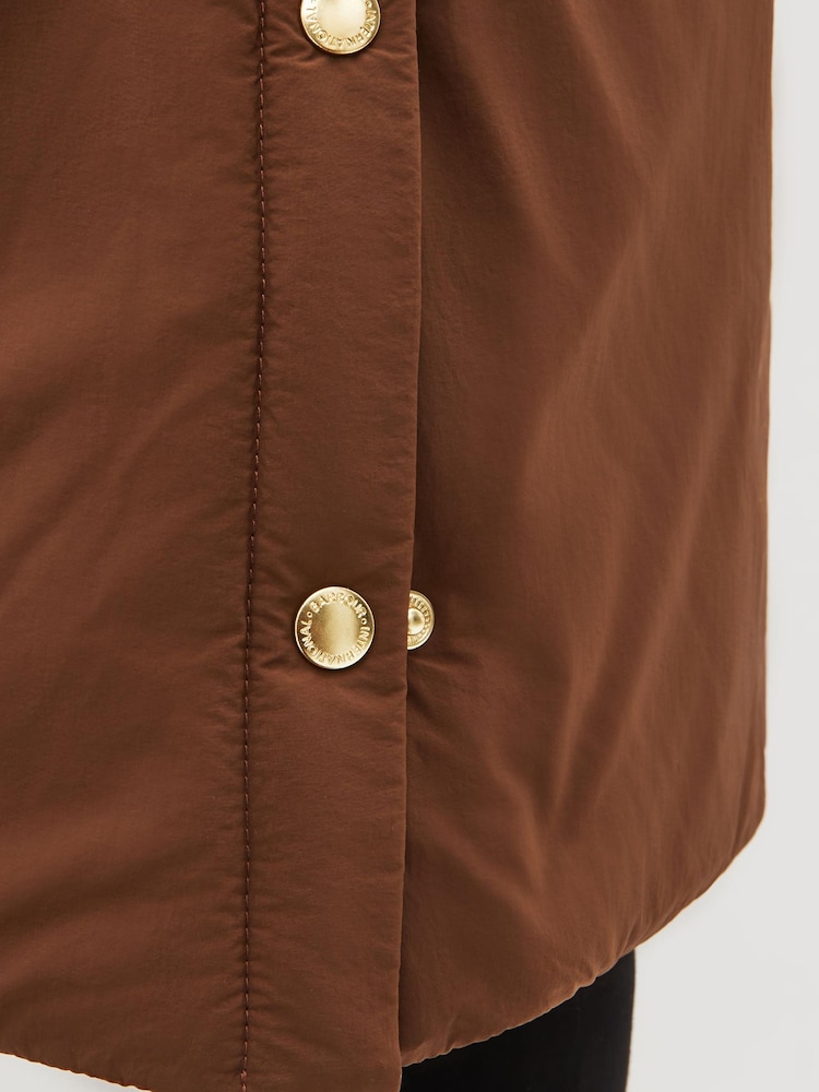 Barbour International® Puffer Oversized Metisse Jacket - Image 9 of 9