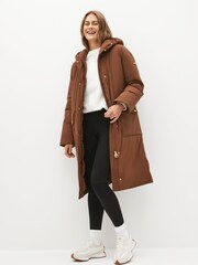 Barbour International® Puffer Oversized Metisse Jacket - Image 3 of 9