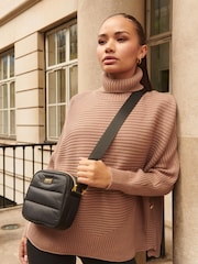 Barbour® International Boulevard Roll Neck Knitted Jumper - Image 1 of 12