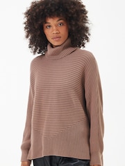 Barbour® International Boulevard Roll Neck Knitted Jumper - Image 6 of 12