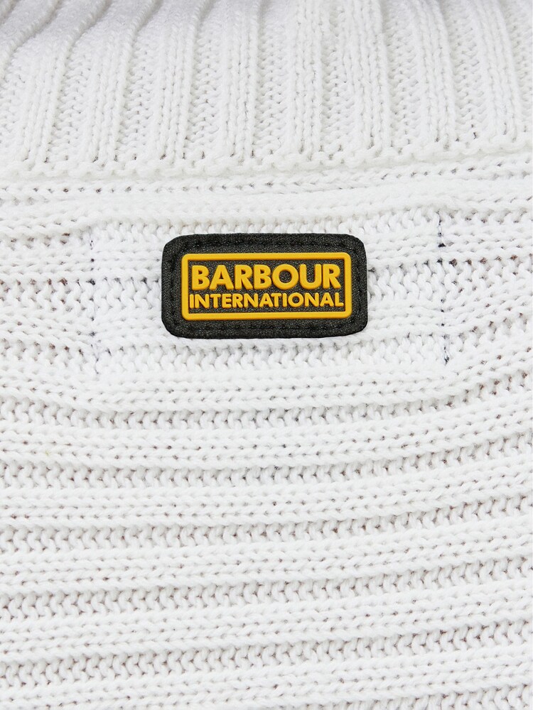 Barbour® International Boulevard Roll Neck Knitted Jumper - Image 7 of 7