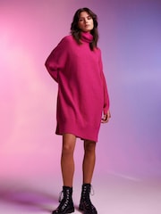 Barbour® International Holmes Knitted Green Dress - Image 1 of 13