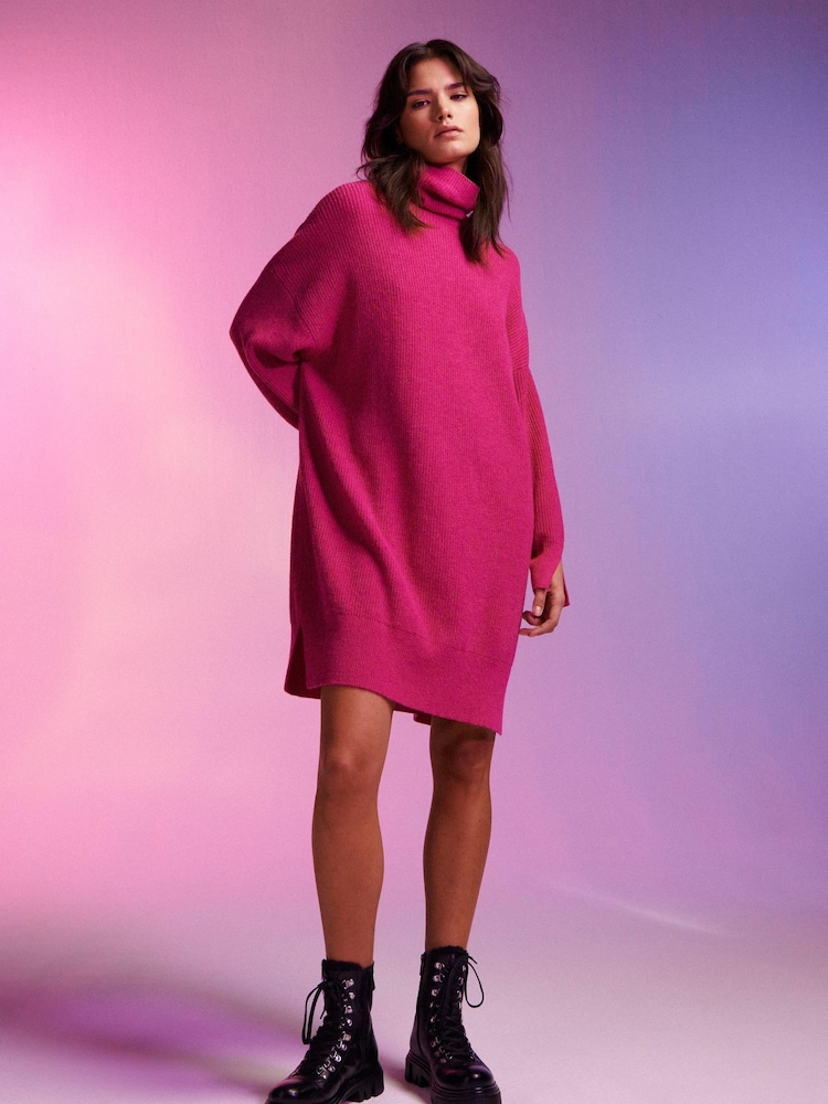 Barbour® International Holmes Knitted Green Dress - Image 1 of 13 Barbour® International Holmes Knitted Green Dress - Image 1 of 13