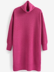 Barbour® International Holmes Knitted Green Dress - Image 10 of 13