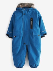 Cobalt Blue Waterproof Snowsuit (3mths-7yrs) - Image 7 of 12