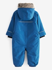 Cobalt Blue Waterproof Snowsuit (3mths-7yrs) - Image 8 of 12