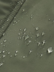 Khaki Green Colourblock Waterproof Teddy Borg Fleece Lined Coat (3mths-7yrs) - Image 10 of 12