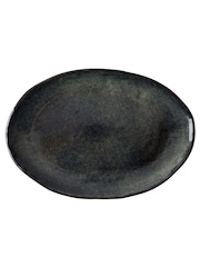 Dutch Rose Green Oval Dish 40x28cm - Image 3 of 3