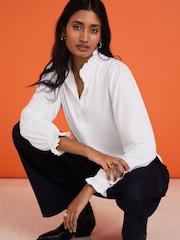Baukjen White Sima Lenzing™ Ecovero™ Blouse - Image 2 of 3