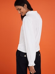 Baukjen White Sima Lenzing™ Ecovero™ Blouse - Image 3 of 3