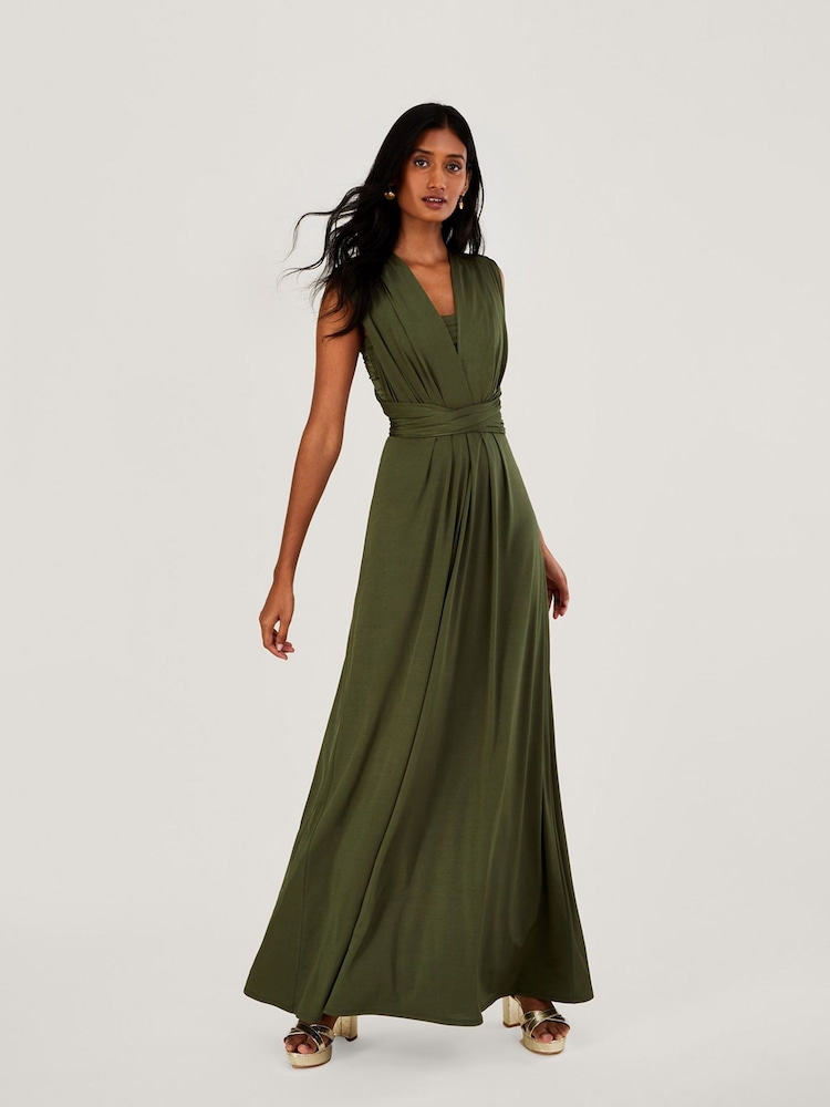Monsoon Thea Twist Me Tie Maxi Dress - Bild 1 von 4 Monsoon Thea Twist Me Tie Maxi Dress - Bild 1 von 4