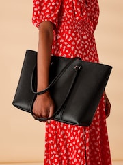 Accessorize Black Classic Tote Bag - Image 1 of 3