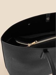 Accessorize Black Classic Tote Bag - Image 3 of 3