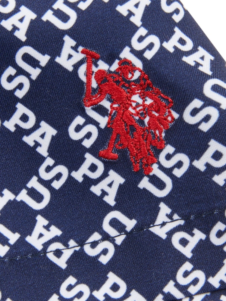 U.S. Polo Assn. Blue Mens Classic Swim Shorts - Image 6 of 6