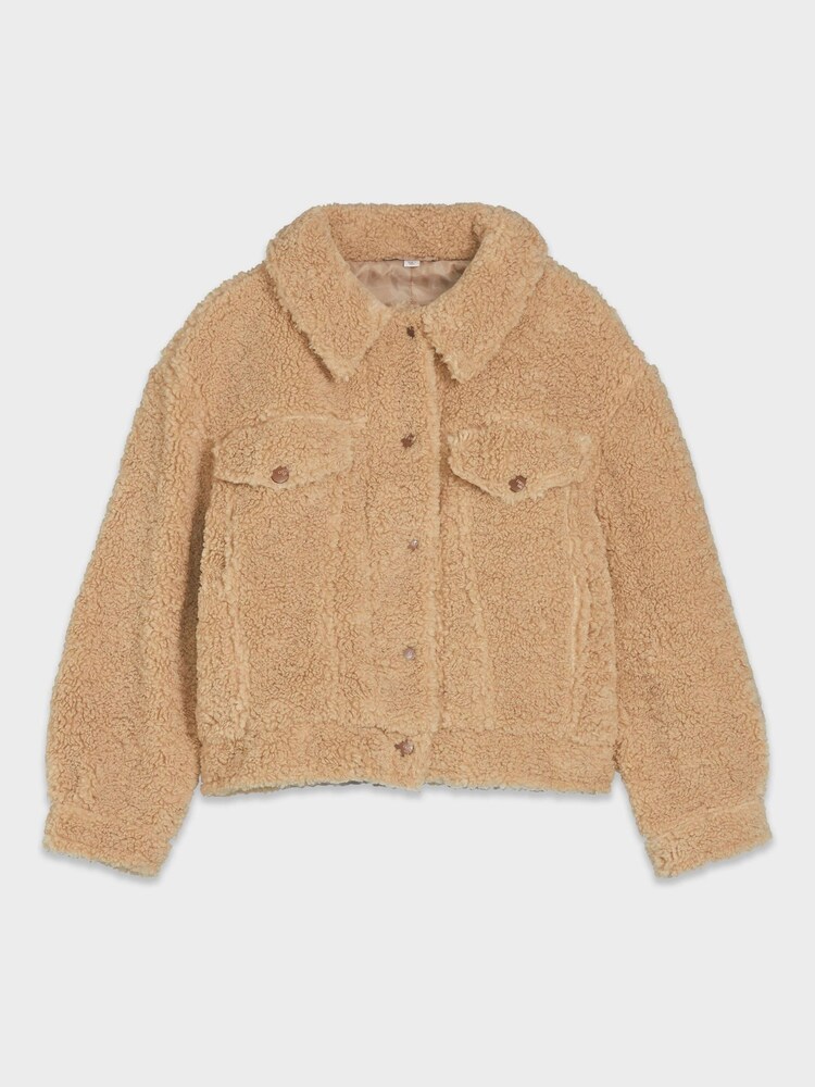 Kylie Brown Teddy Borg Shacket - Image 1 of 1