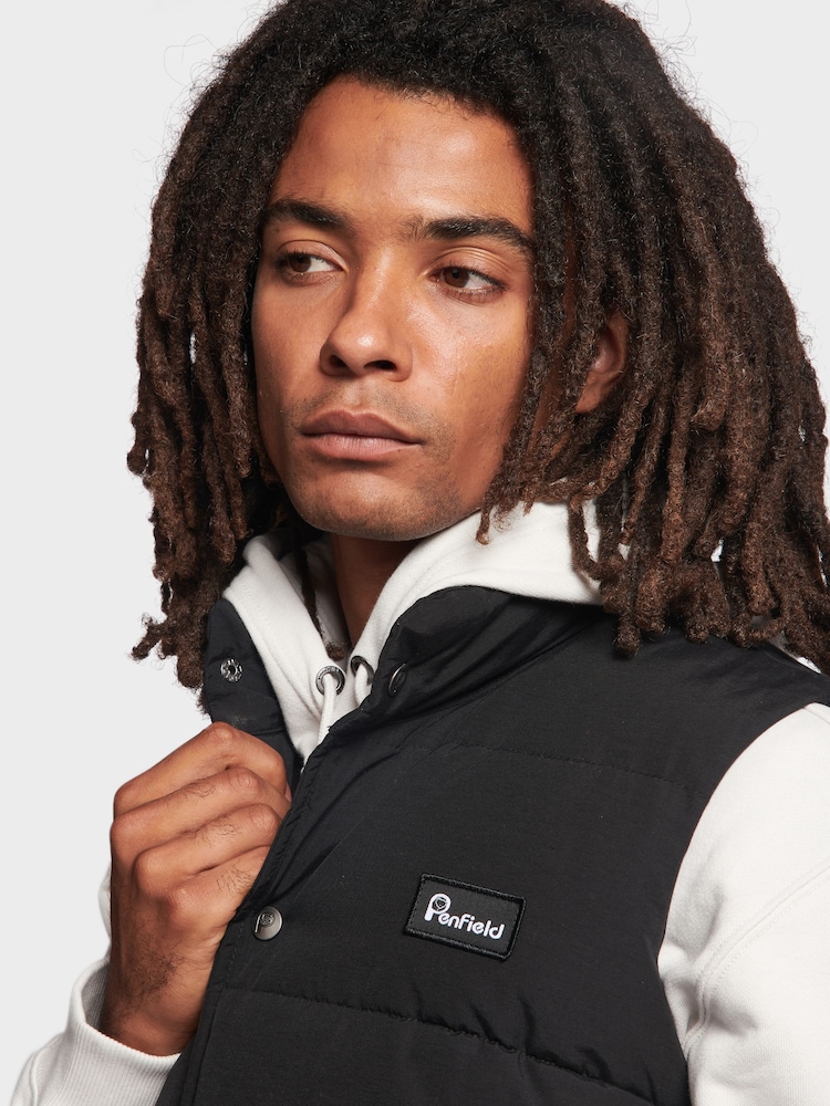 Penfield Black Outback Gilet - Image 4 of 8
