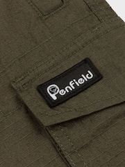 Penfield Green P Bear 100% Cotton Cargo Shorts - Image 7 of 7