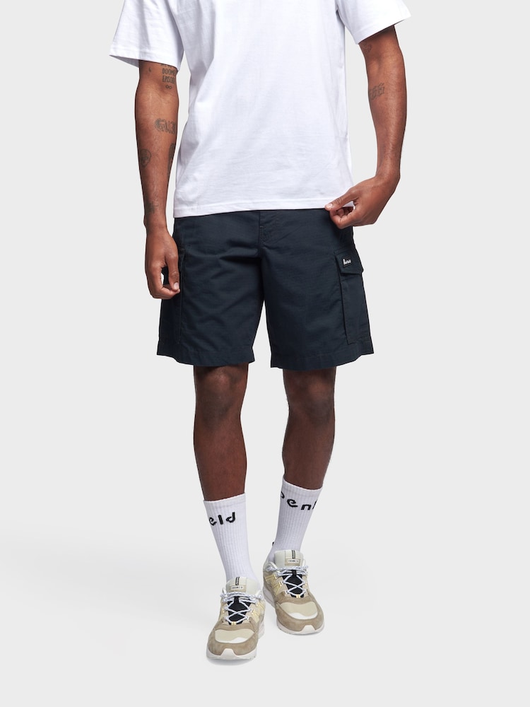 Penfield Black P Bear 100% Cotton Cargo Shorts - Image 1 of 6