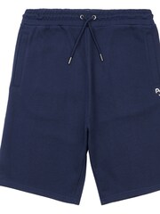 Синий - Penfield 100% Cotton Hudson Script Sweat Shorts - Изображение 4 из 5