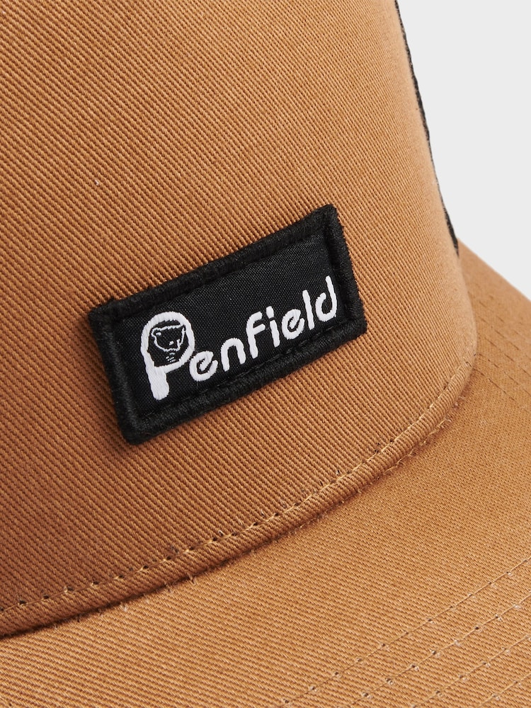 Коричневый - Кепка Penfield Trucker - Image 3 of 3
