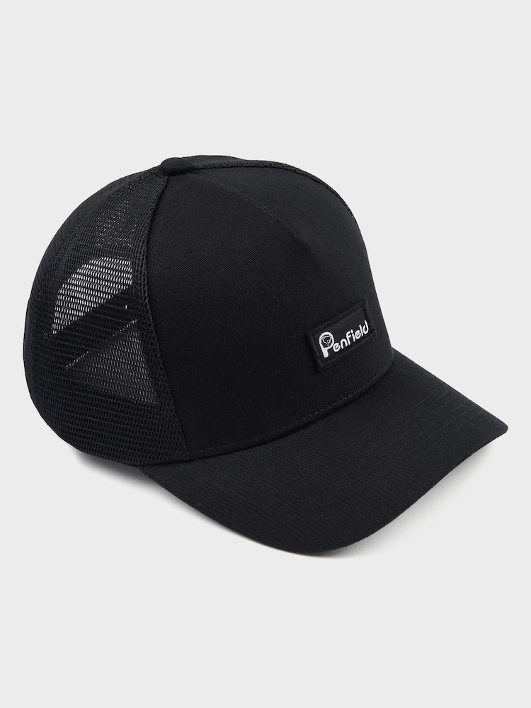 Penfield Black Trucker Cap - Image 1 of 3 Penfield Black Trucker Cap - Image 1 of 3