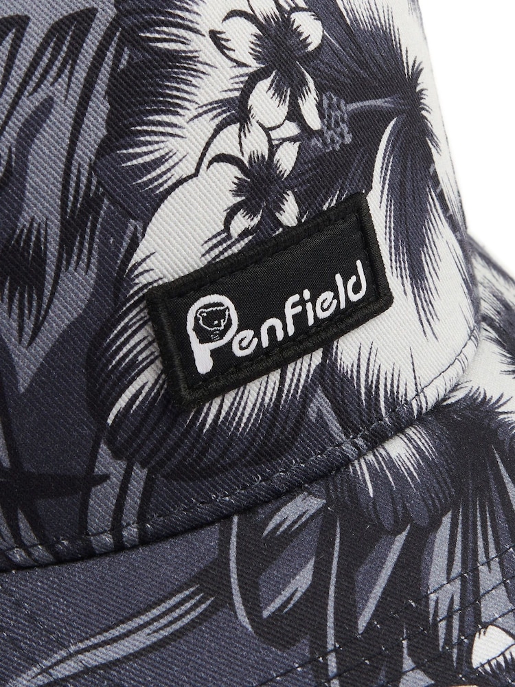 Penfield Grey Print Trucker Cap - Image 3 of 3