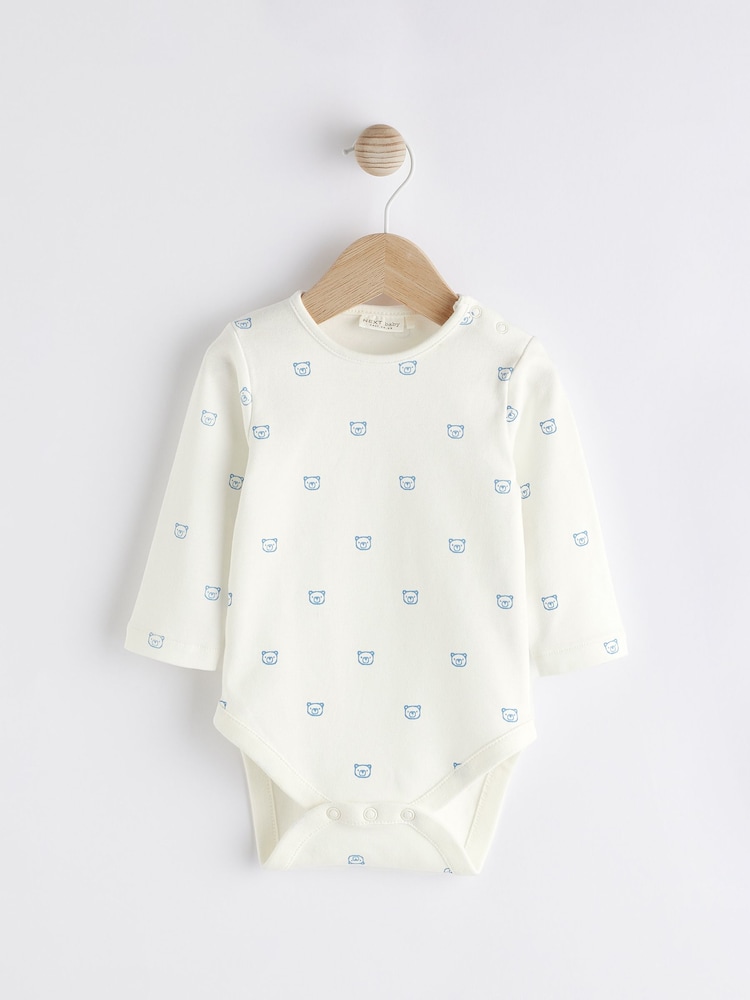 Denim Blue Baby Dungaree and Bodysuit Set (0mths-2yrs) - Image 3 of 9