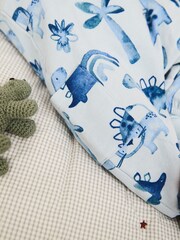 Pale Blue Jersey Baby Dungarees And Bodysuit (0mths-2yrs) - Image 6 of 6