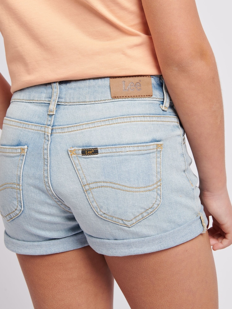 Lee Blue Girls Carol Shorts - Image 5 of 9