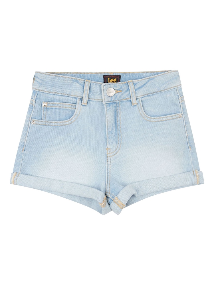 Lee Blue Girls Carol Shorts - Image 7 of 9