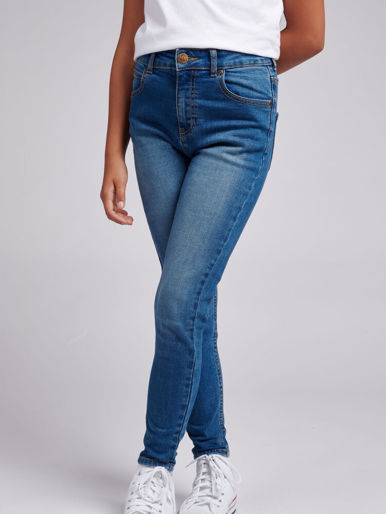 Lee Girls Blue Scarlett High Waist Jeans - Image 1 of 4