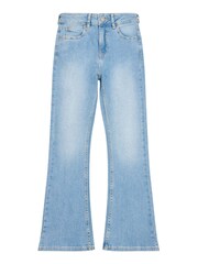 Lee Girls Blue Breese Flare Jeans - Image 6 of 8