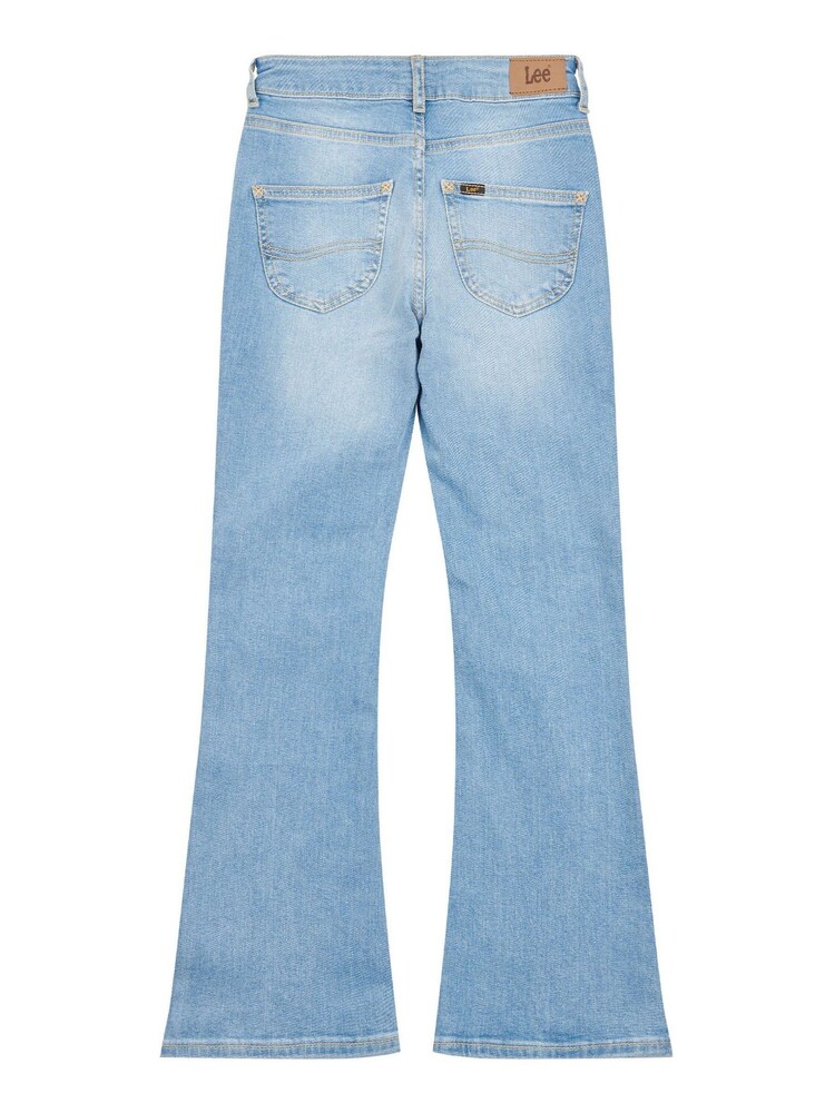 Lee Girls Blue Breese Flare Jeans - Image 7 of 8