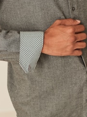 Grey Trimmed Shirt - Image 7 of 11