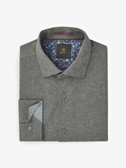 Grey Trimmed Shirt - Image 8 of 11