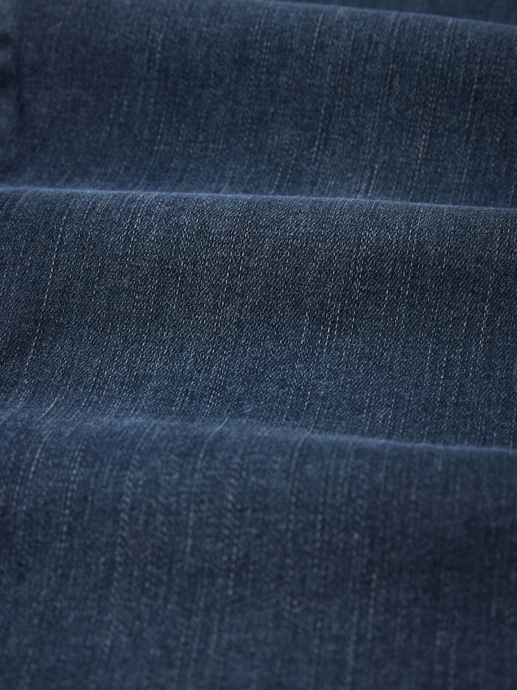 Inky Blue Single Button Lift, Slim & Shape Skinny Jeans - Image 6 of 6