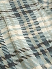 Green/Grey Twill Check Shacket - Image 9 of 9