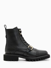 AllSaints Black Tori Boots - Image 1 of 7