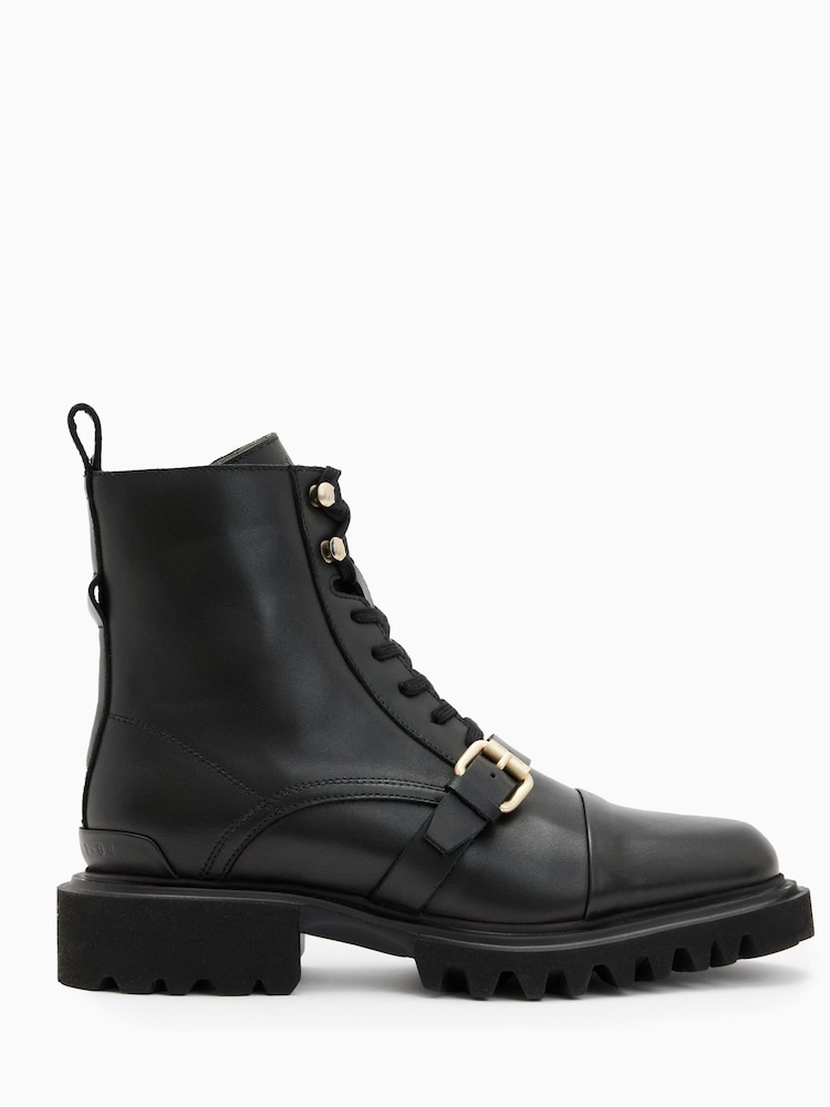 AllSaints Black Tori Boots - Image 1 of 7 AllSaints Black Tori Boots - Image 1 of 7
