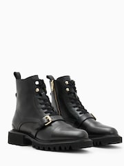 AllSaints Black Tori Boots - Image 2 of 7