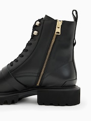 AllSaints Black Tori Boots - Image 6 of 7