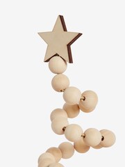Natural Wooden Bobbin Christmas Tree Ornament - Image 2 of 5